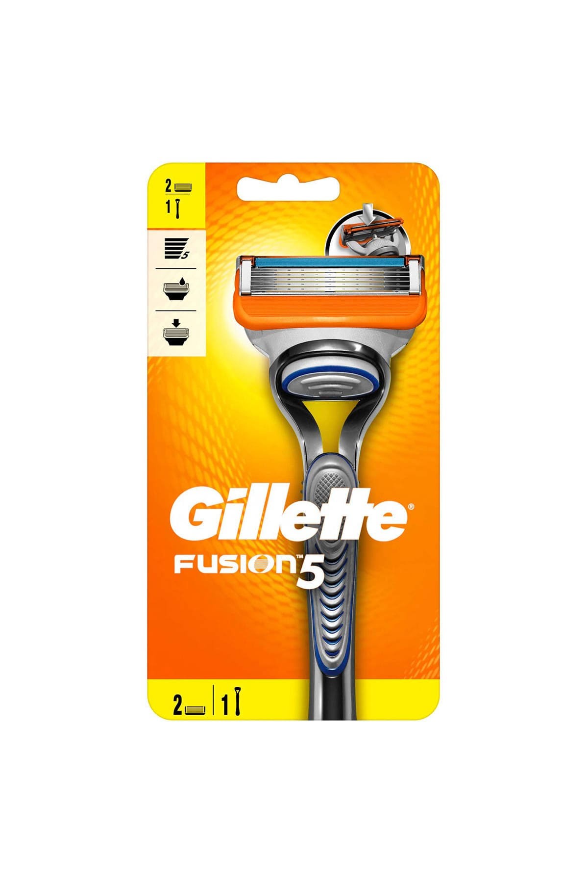 Gillette Fusion 5 Tıraş Makinesi 2 Yedekli