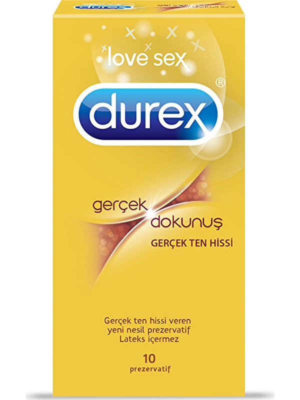 DUREX Gerçek Dokunuş Prezervatif 10 Lu ( 8079 )