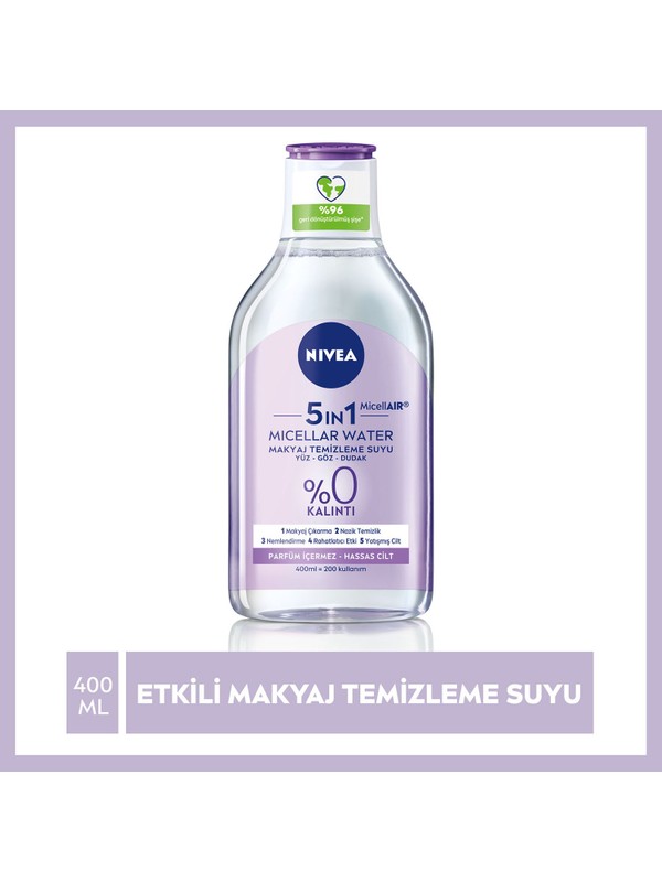 NİV.MAKYAJ TEM.SUYU HASSAS 400ML (3513)