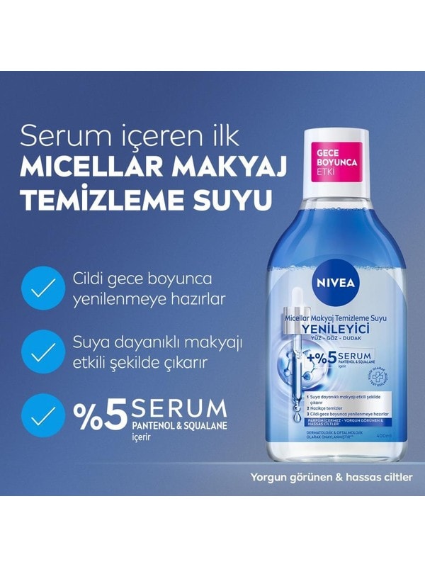 NİV.MAKYAJ TEM.SUYU YENİLEYİCİ 400ML (6638)