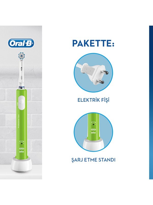 Oral-B Junior Çocuklar İçin Şarj Edilebilir Diş Fırçası ( 2370 )