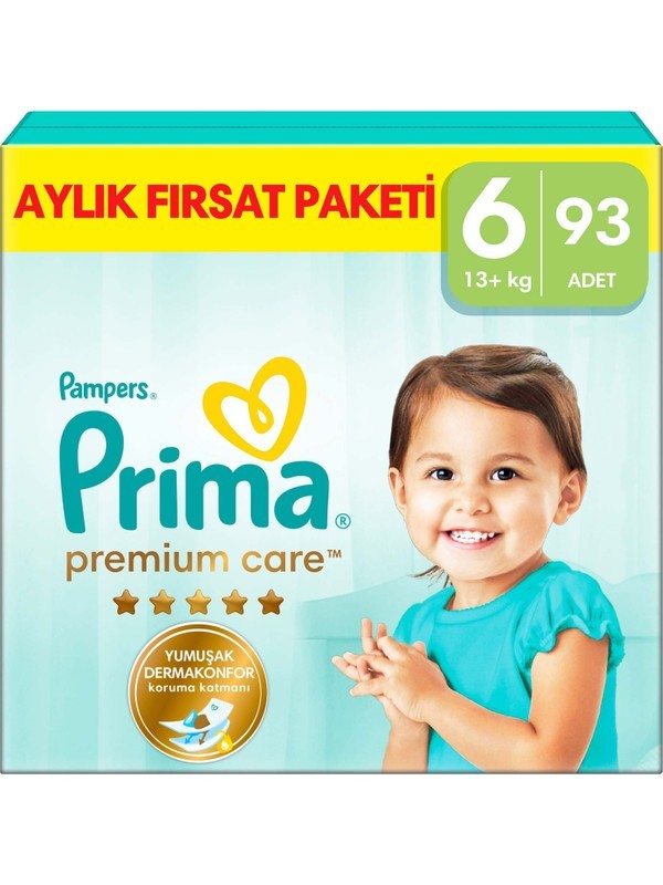 Prima Premium Carei 6 Beden 93lü Aylık Fırsat Paket ( 4426 )