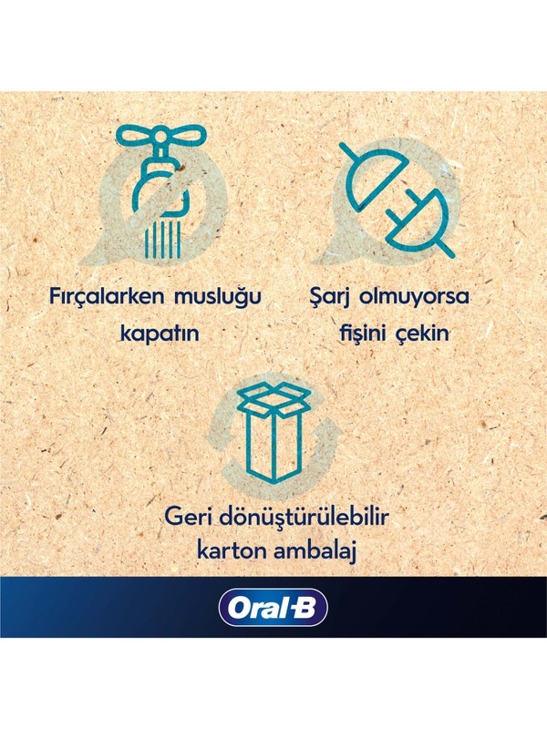 Oral-B Pro Series 1 Şarjlı Diş Fırçası Mavi + Seyahat Kabı ( 4576 )