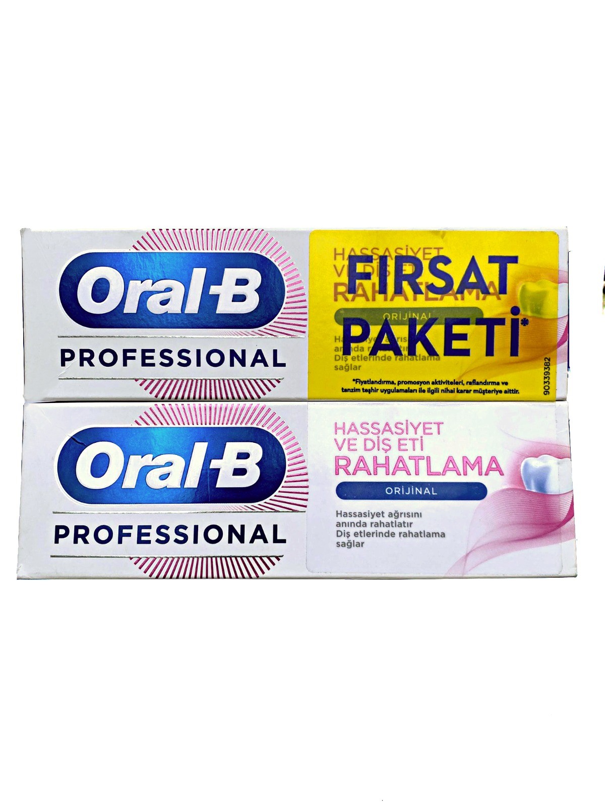 ORAL-B PRO. ORJİNAL HASSASİYET VE DİŞ ETİ 75MLX2