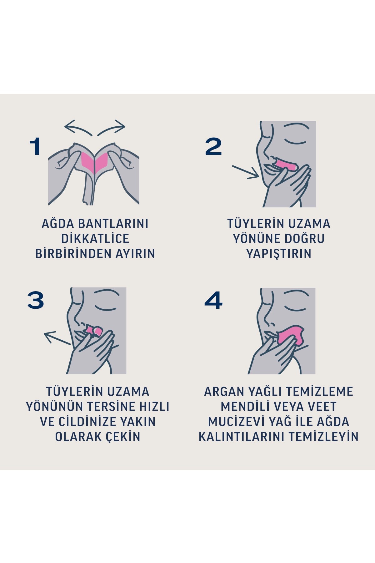 VEET PRO.AĞDA BANDI YÜZ BÖL.20Lİ