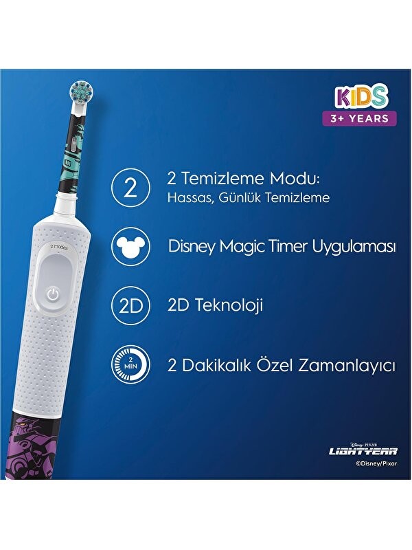 ORAL B ŞARJLI D100 PİXAR ( 1603 )