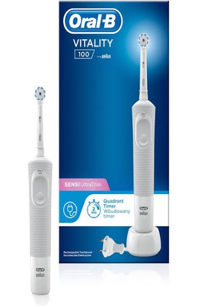 Oral-B D100 Vitality Sensi Ultra Thin Şarjlı Diş Fırçası