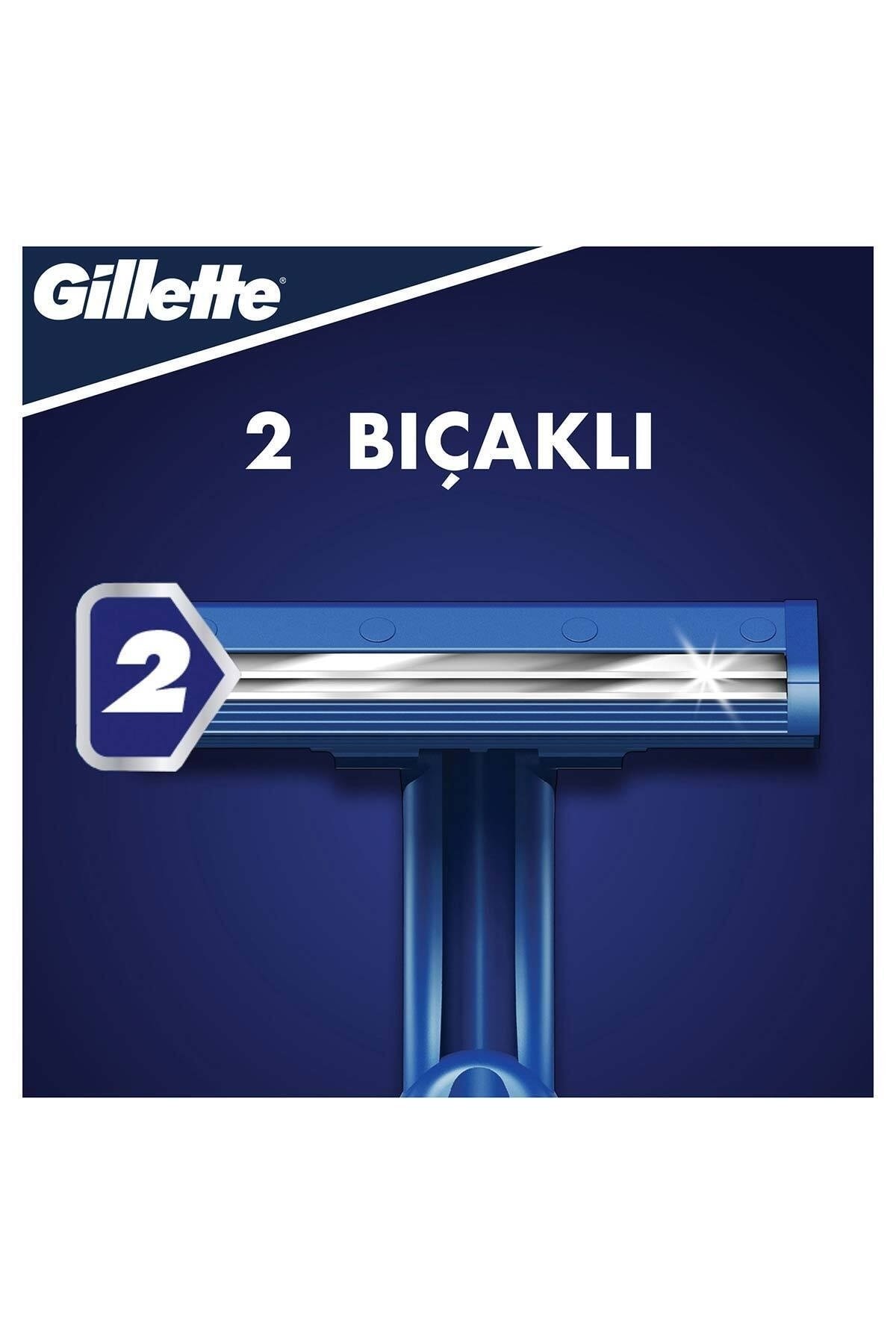 Blue 2 Kullan At Tıraş Bıçağı 20'li Extra Büyük Paket