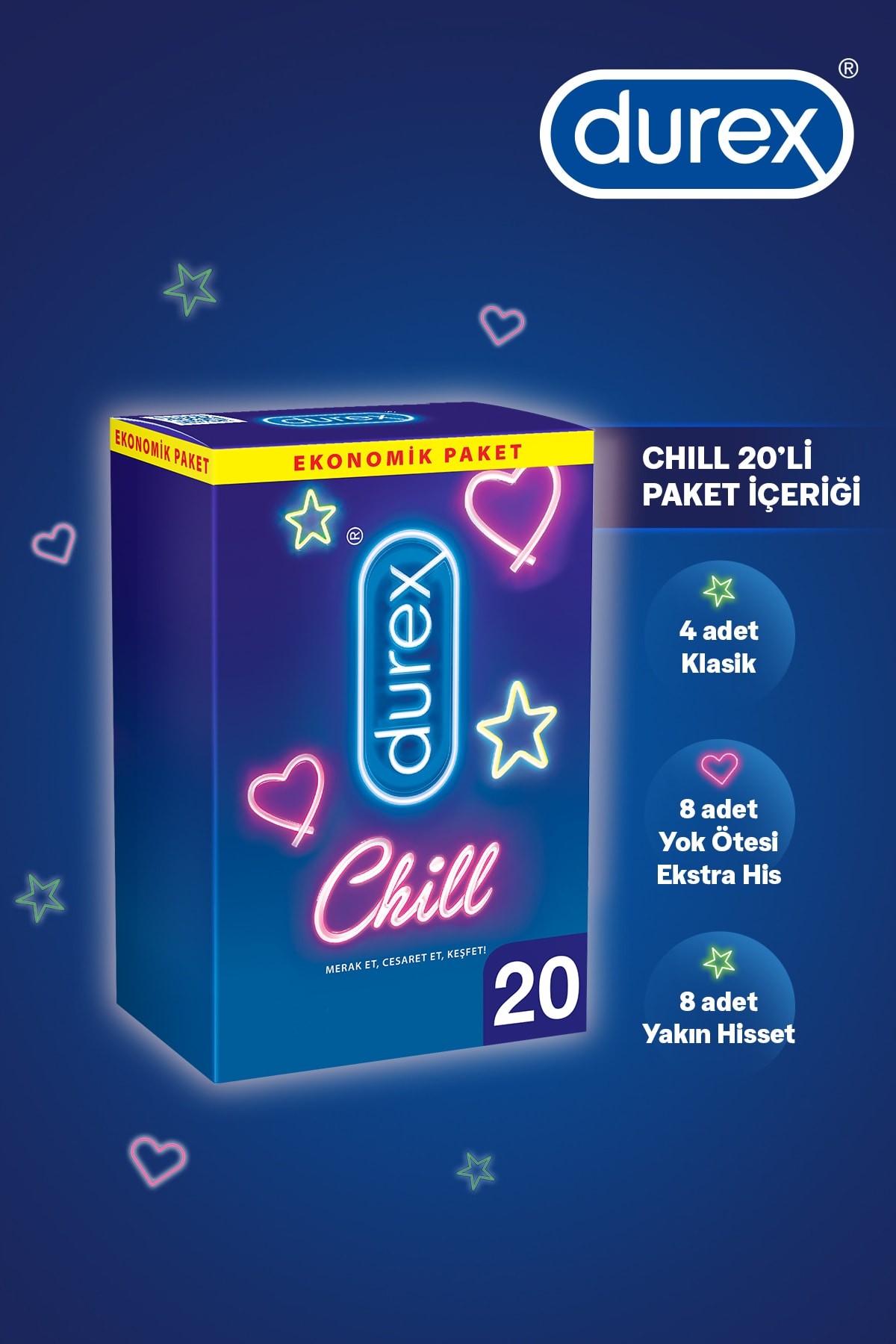 DUREX CHİLL 20Lİ