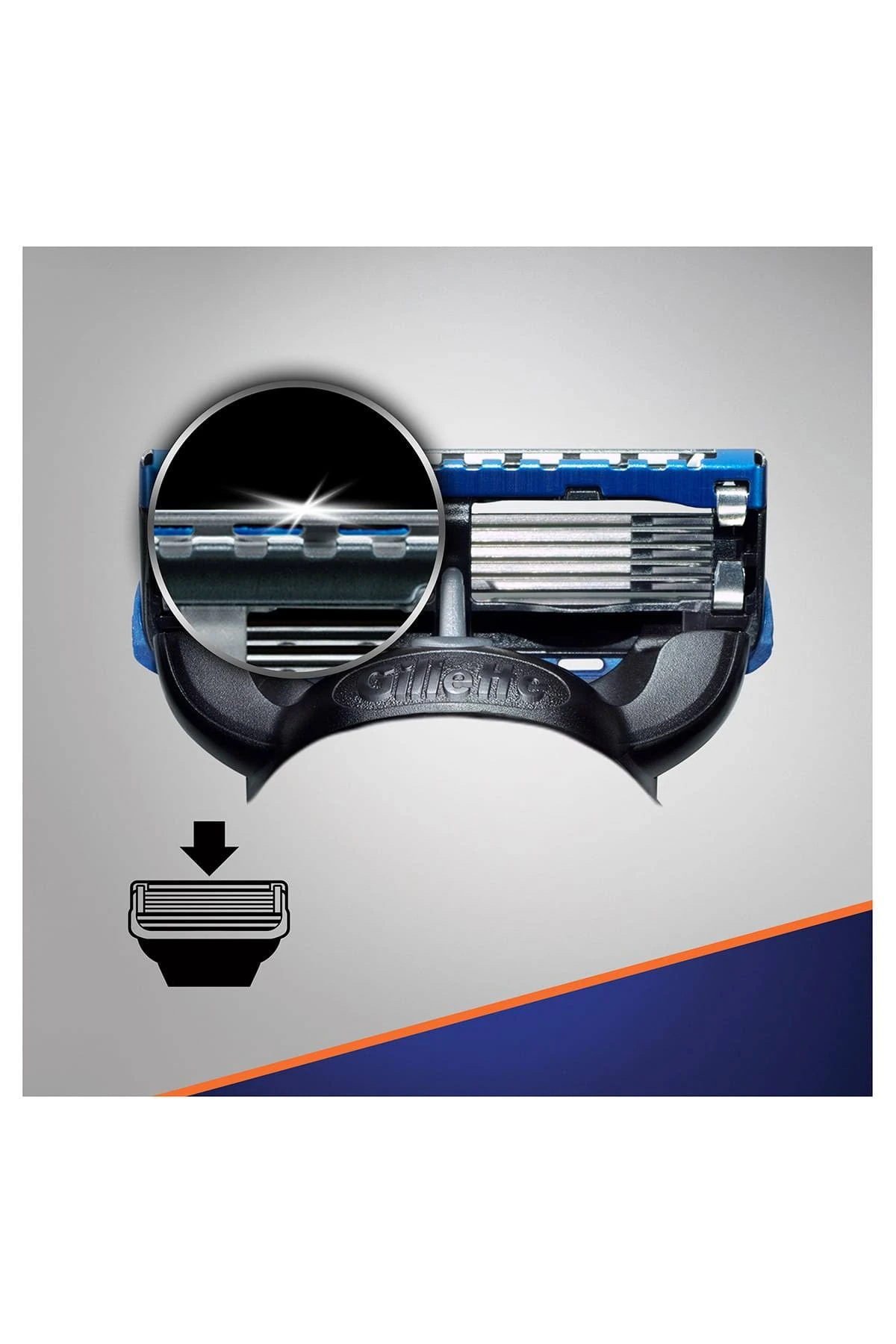 Gillette Fusion Proglide Yedek 4\'lü