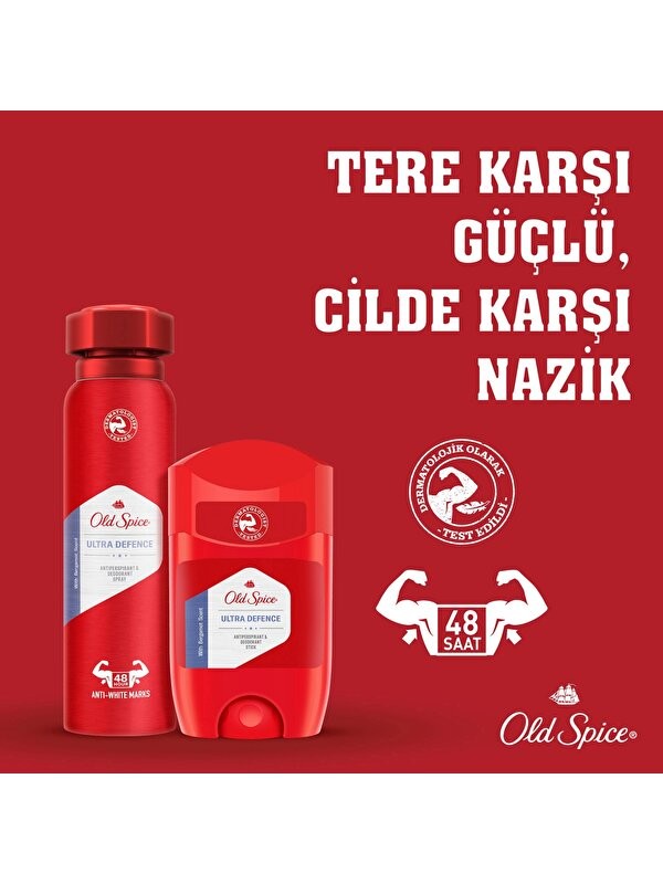 Old Spice Ultra Defence Erkekler İçin Terleme Önleyici ve Stick Deodorant 50 ml