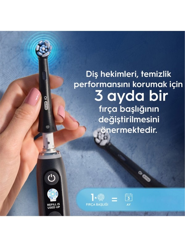 OB YEDEK BAŞLIK İO ULT.CLEAN BLACK 4LÜ 4932