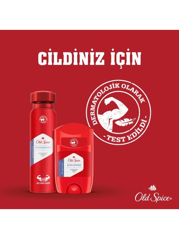 Old Spice Ultra Defence Erkekler İçin Terleme Önleyici ve Stick Deodorant 50 ml