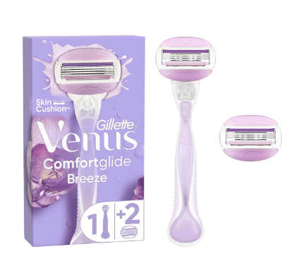 Gillette Venus Breeze Tıraş Makinesi +2 Yedek Bıçak