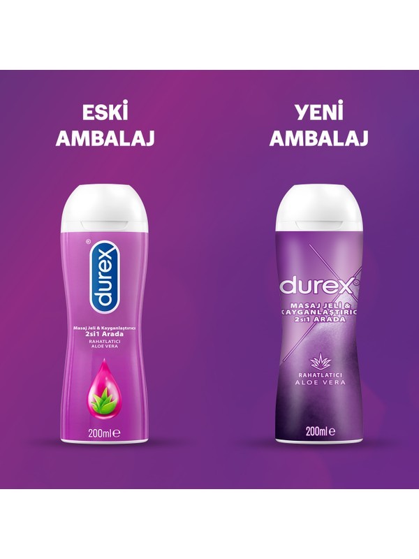 DUREX MASAJ JELİ ALOE VERA 200ML( 7983 )