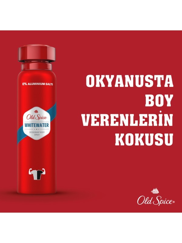 Old Spice Whitewater Erkekler İçin Sprey Vücut Deodorantı 150 ml