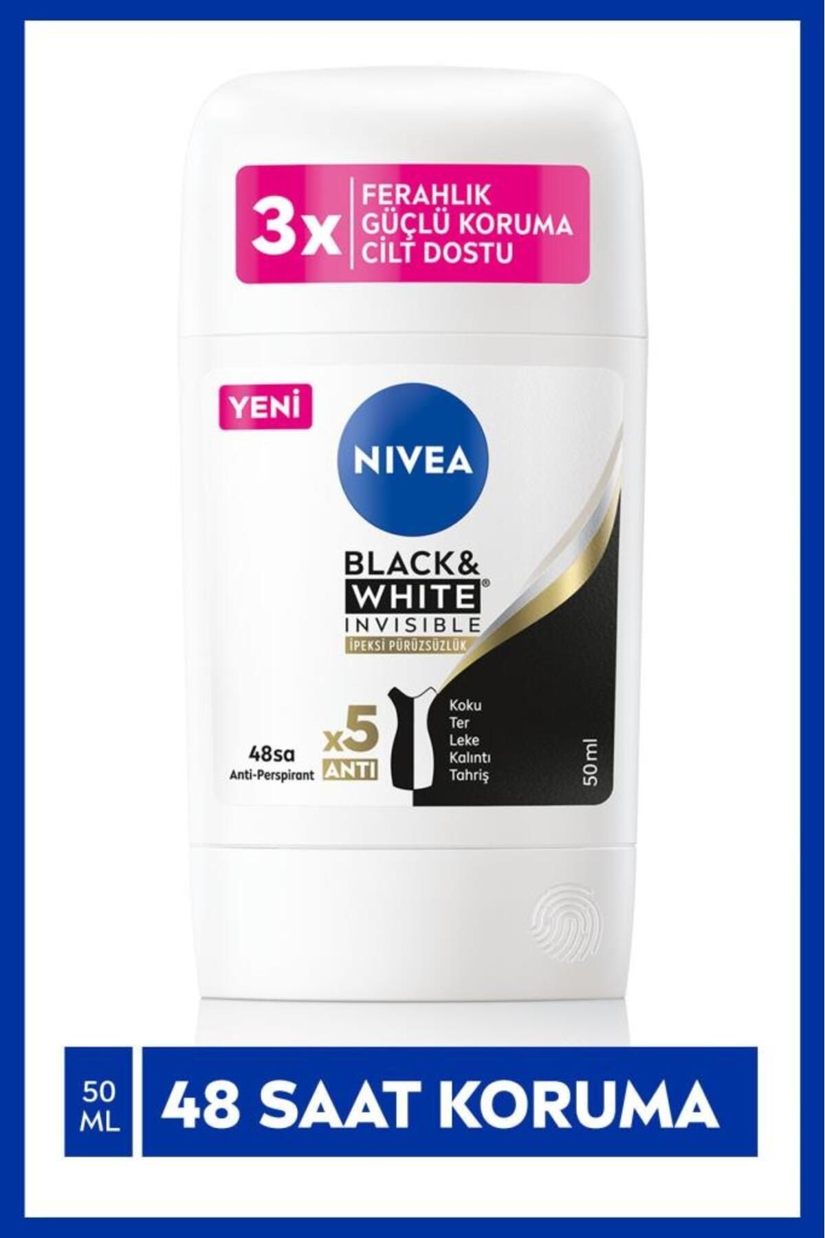 NİV.STİCK B&W İPEKSİ PÜR.KDN.50ML 9272