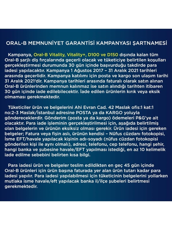Oral-B Junior Çocuklar İçin Şarj Edilebilir Diş Fırçası ( 2370 )