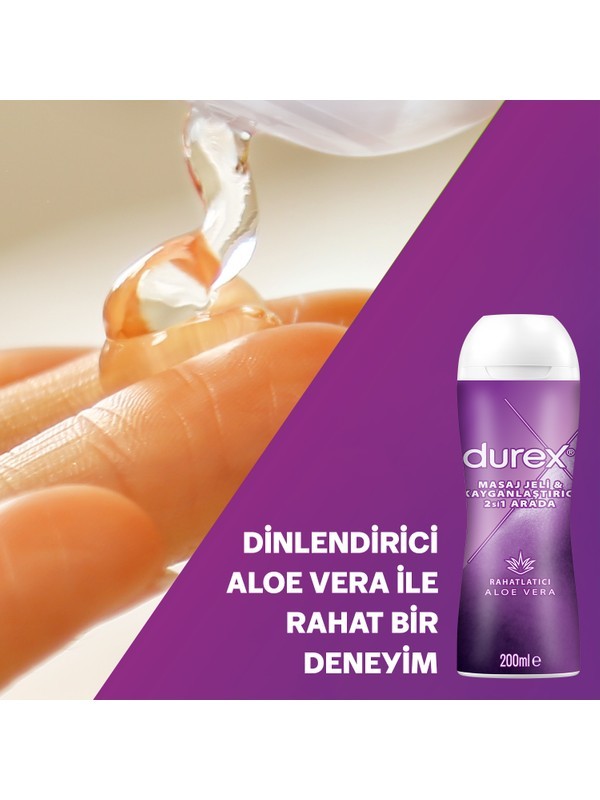 DUREX MASAJ JELİ ALOE VERA 200ML( 7983 )