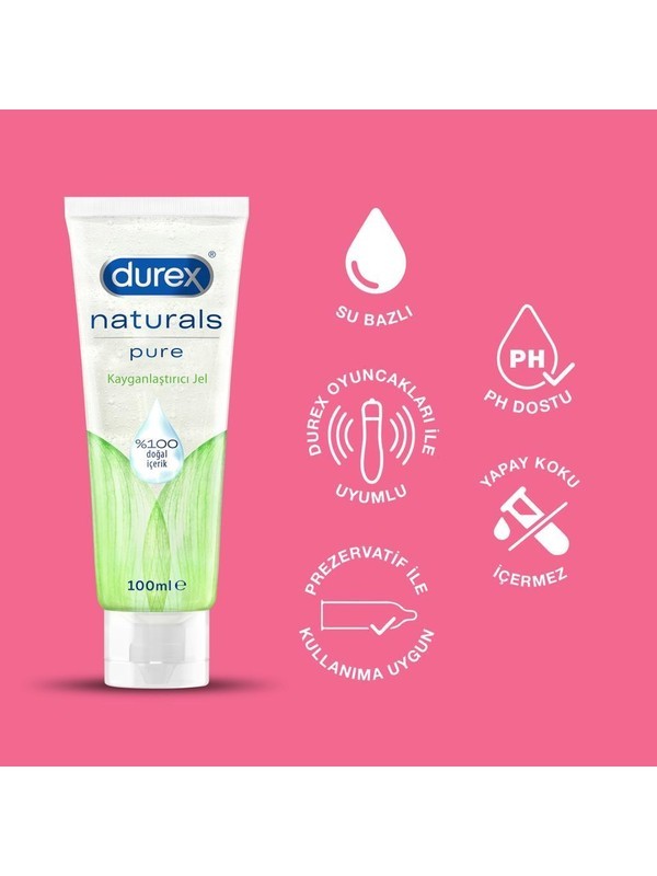 Durex Naturals Pure Kayganlaştırıcı Jel 100 ml