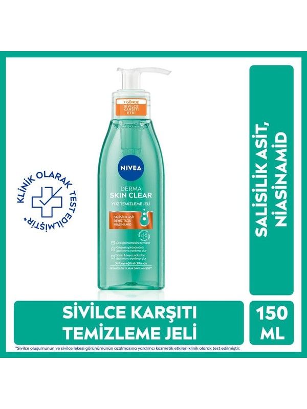 NİV.DRM.SKİN CLR.YÜZ TEM.JELİ 150ML (4396)