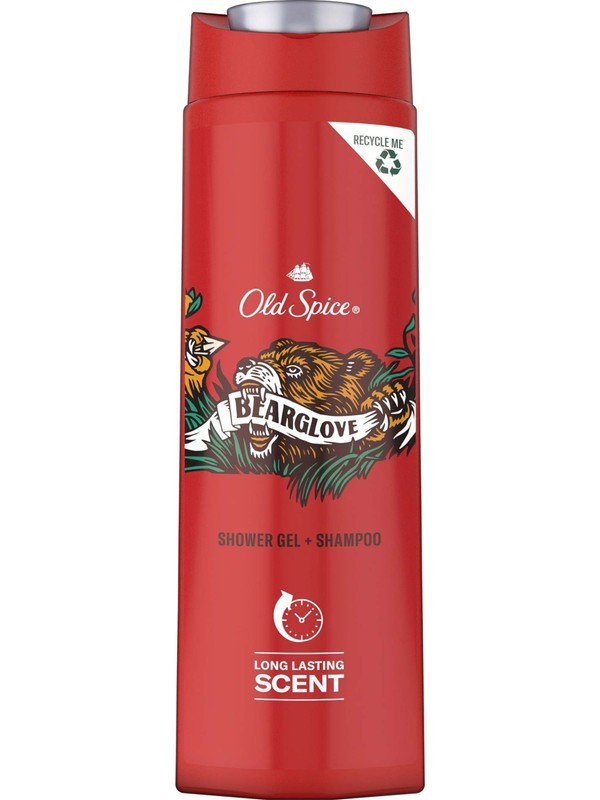 Old Spice Duş Jeli & Şampuan 400 ml Bearglove ( 4660 )