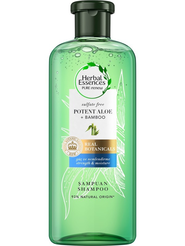 Herbal Essences Sülfatsız Aloe + Bambu  Şampuan 380ml ( 1759 )