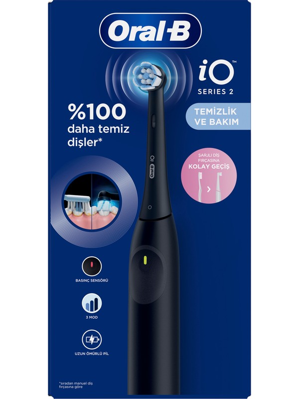OB ŞARJLI İO2 SERİES BLACK 3233