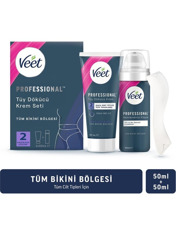 VEET PROF.KREM BİKİNİ KİT 2x50ML