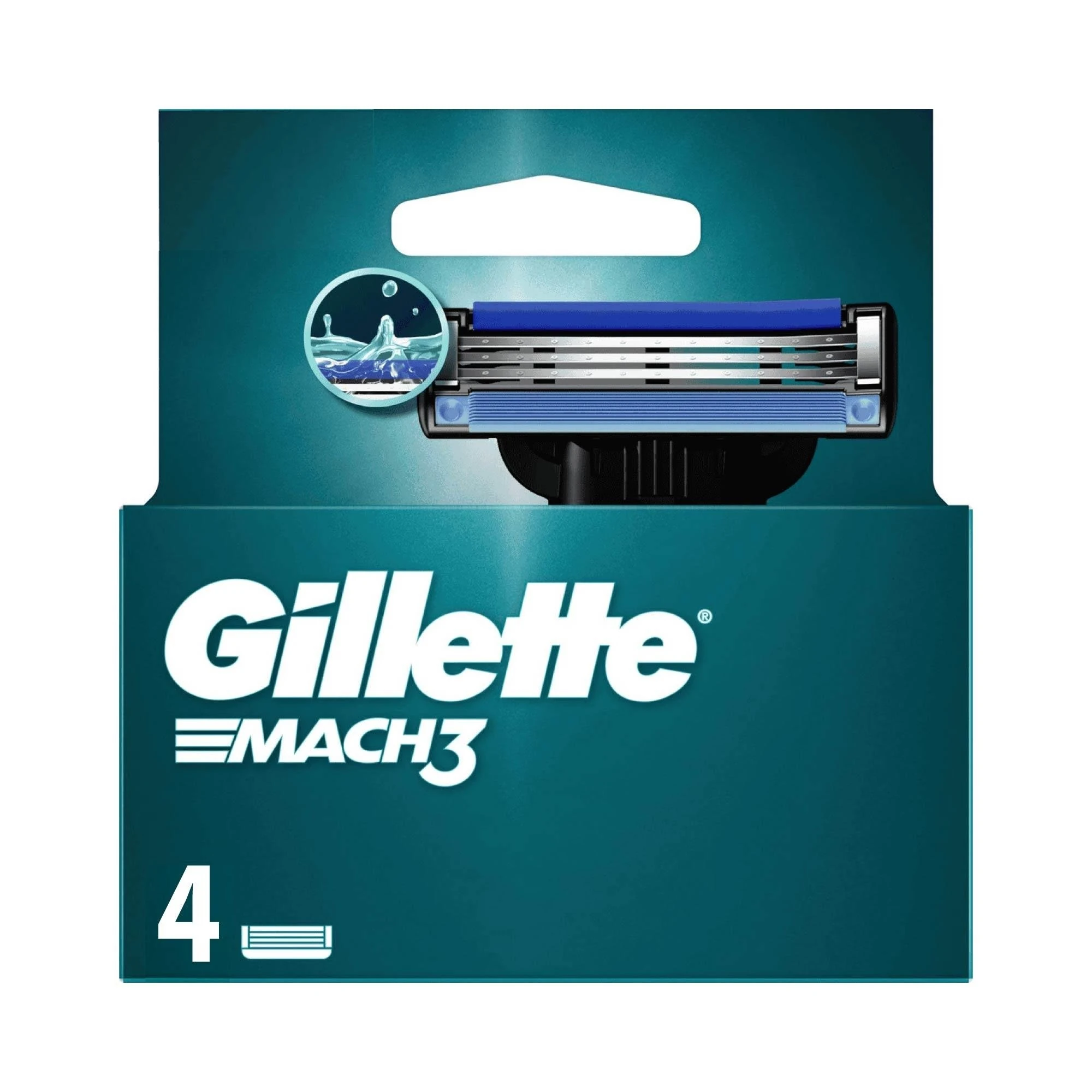 Gillette Mach3 4\'lü Yedek Tıraş Bıçağı 