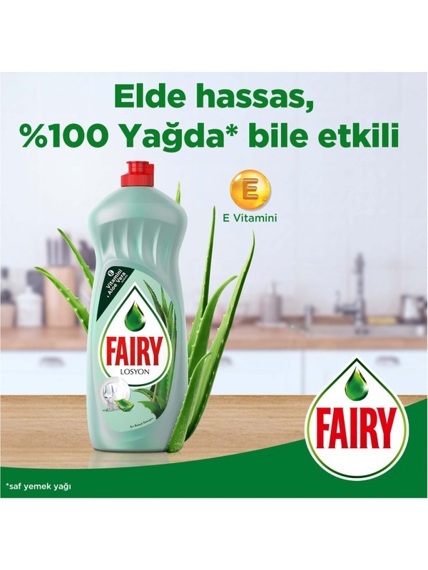 Fairy Losyon Bulaşık Deterjanı 1500 ml Aloe Vera ( 6025 )