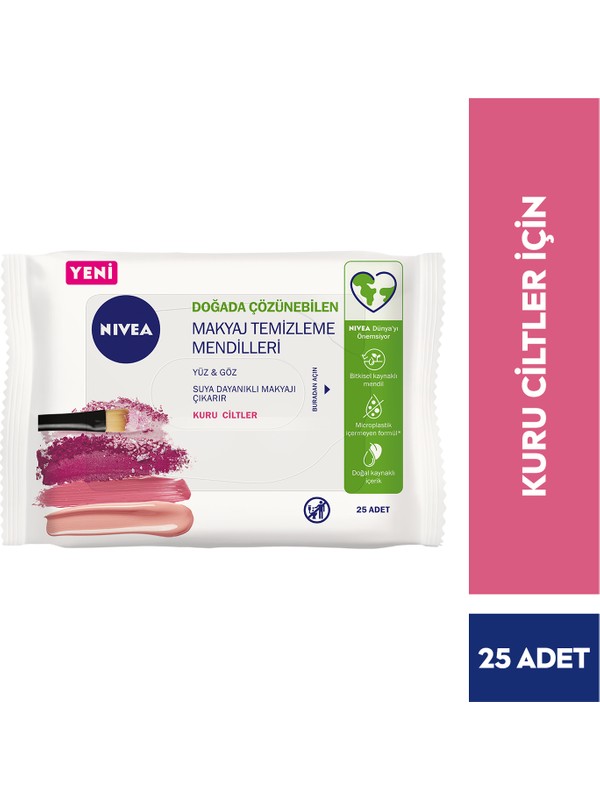NİV.MAKYAJ TEM.MEN.KURU&HAS.25Lİ 5383