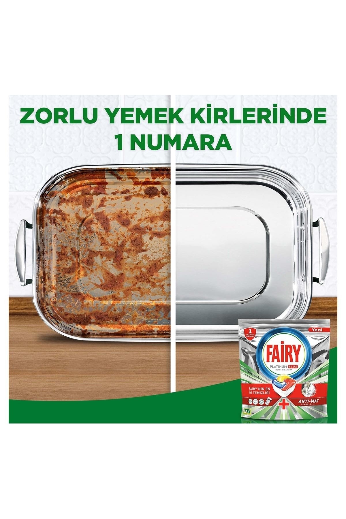 FAİRY PLATİNUM PLUS BULAŞIK MAK.75Lİ KAP.+500ML+SÜNGER