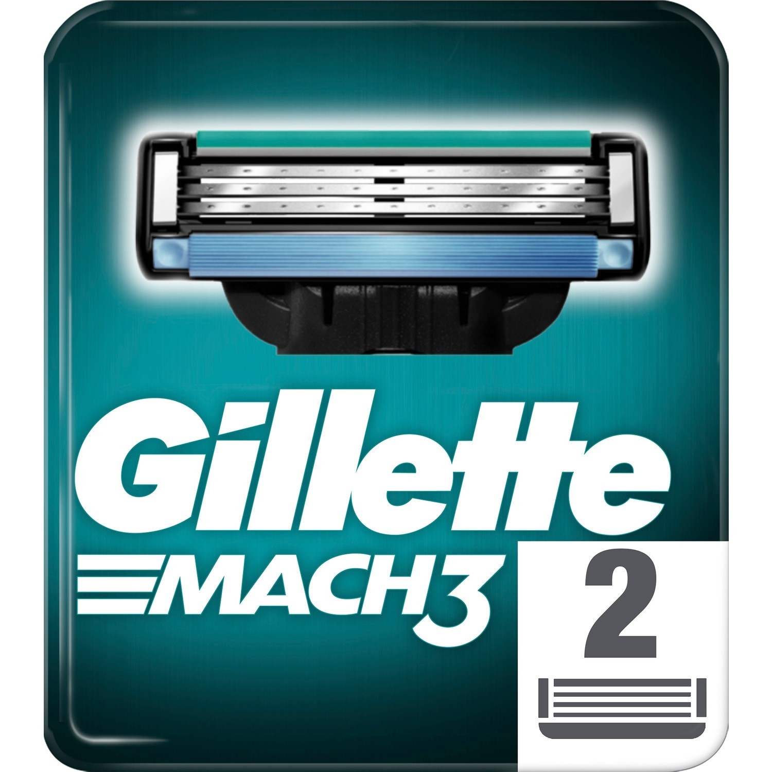 Gillette Mach3 Yedek Tıraş Bıçağı 2\'li