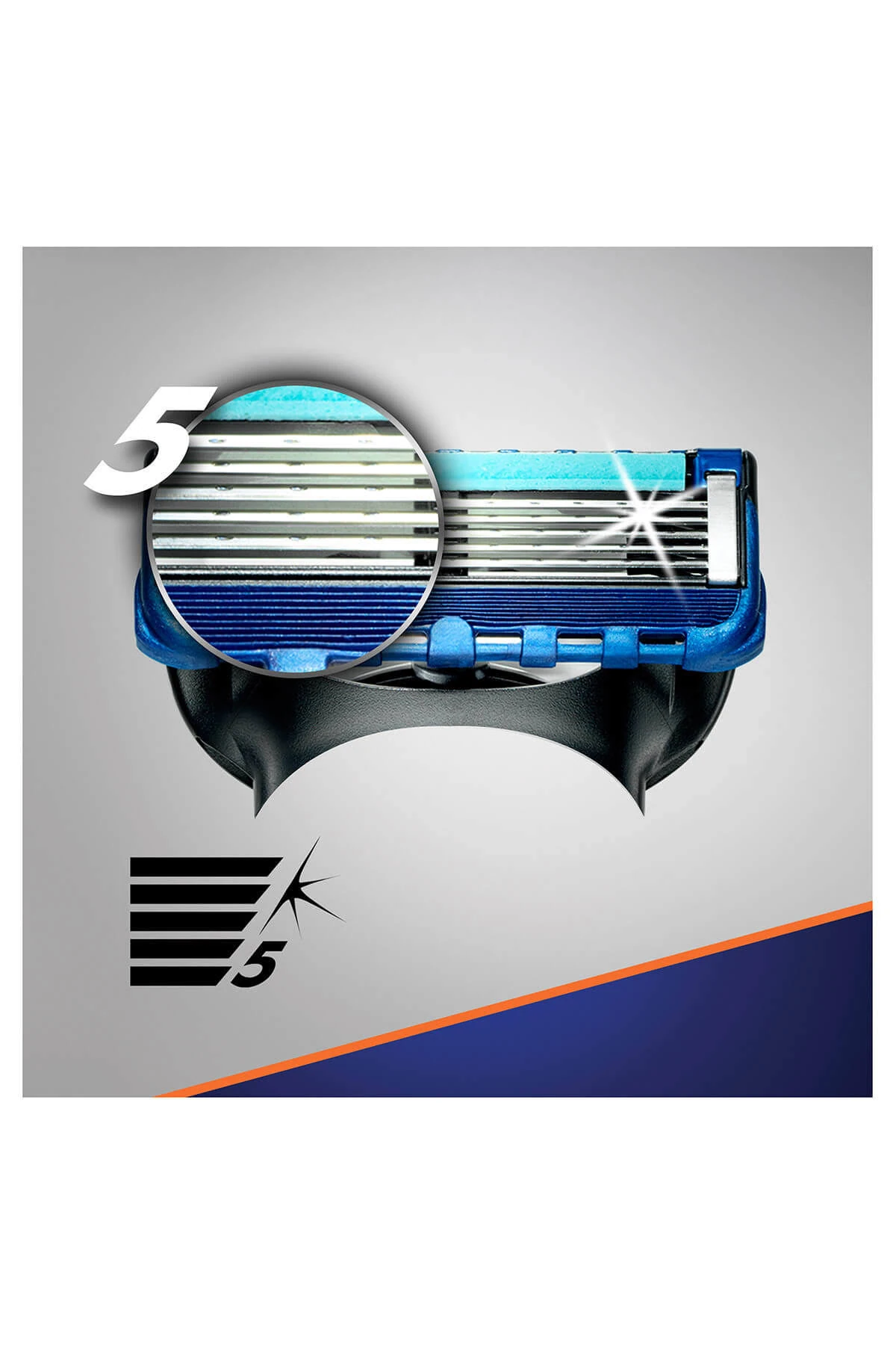 Gillette Fusion Proglide Yedek 4\'lü