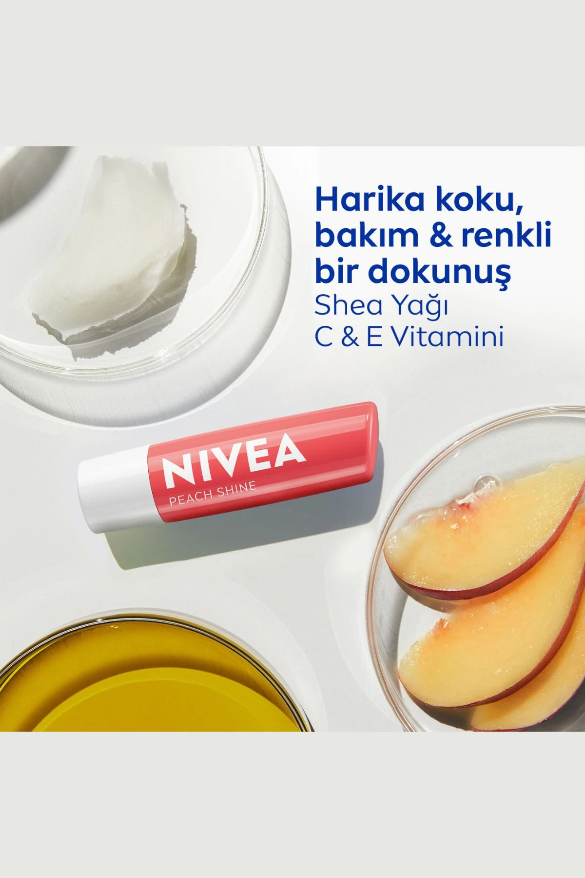 NİV.DUDAK KRM.PEACH 4,8G 2132