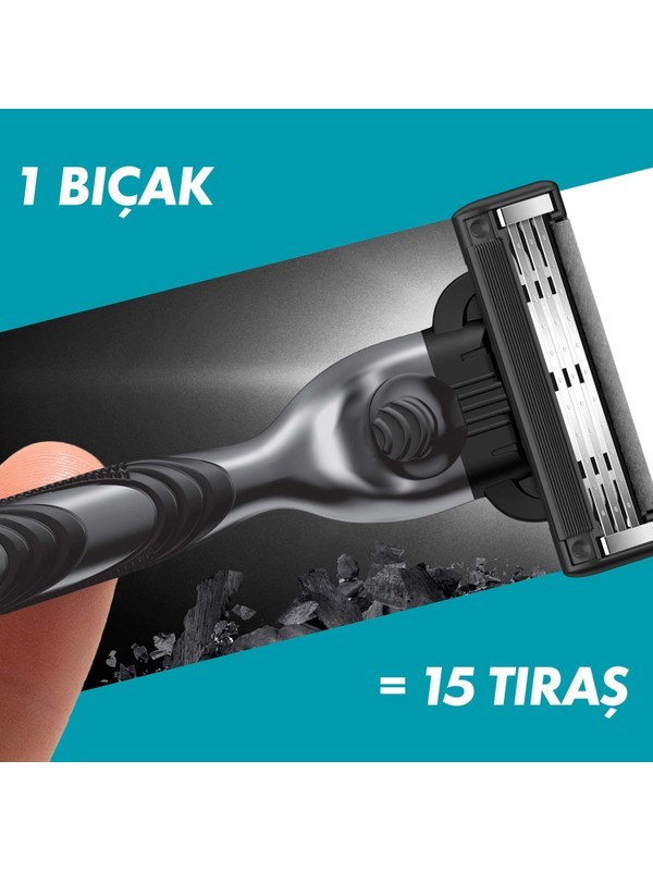 MACH CHARCOAL MAKİNE+5 YEDEK ( 7413 )