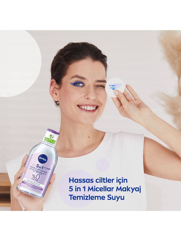 NİV.MAKYAJ TEM.SUYU HASSAS 400ML (3513)