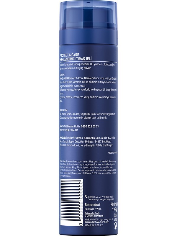 NİV.PRO.CARE TRAŞ JELİ 200ML 7603
