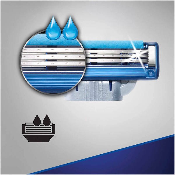 Gillette Mach3 Turbo 2li Yedek Tıraş Bıçağı