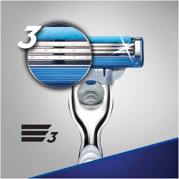 Gillette Mach3 Turbo Makine + 1 Adet Başlık