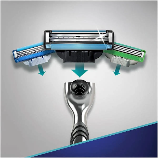 Gillette Mach3 Tıraş Makinesi + 2 Yedek Başlık