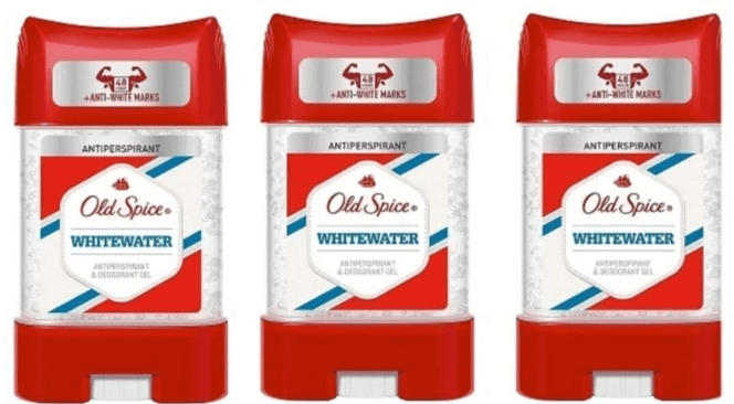 Old Spice Clear Jel 70 Ml Whitewater 3 Adet