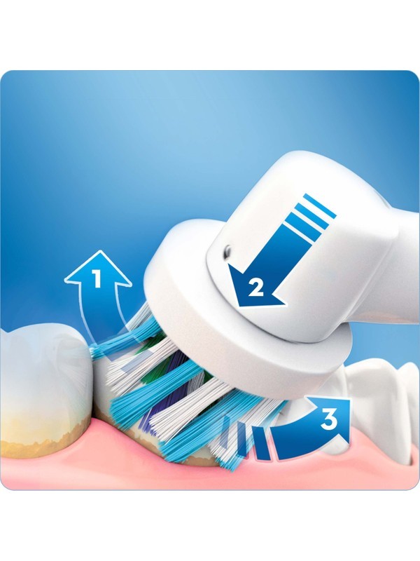 Oral-B Pro 750 Şarj Diş Fırçası 3D White Pembe + Seyahat Kabı ( 2452 )