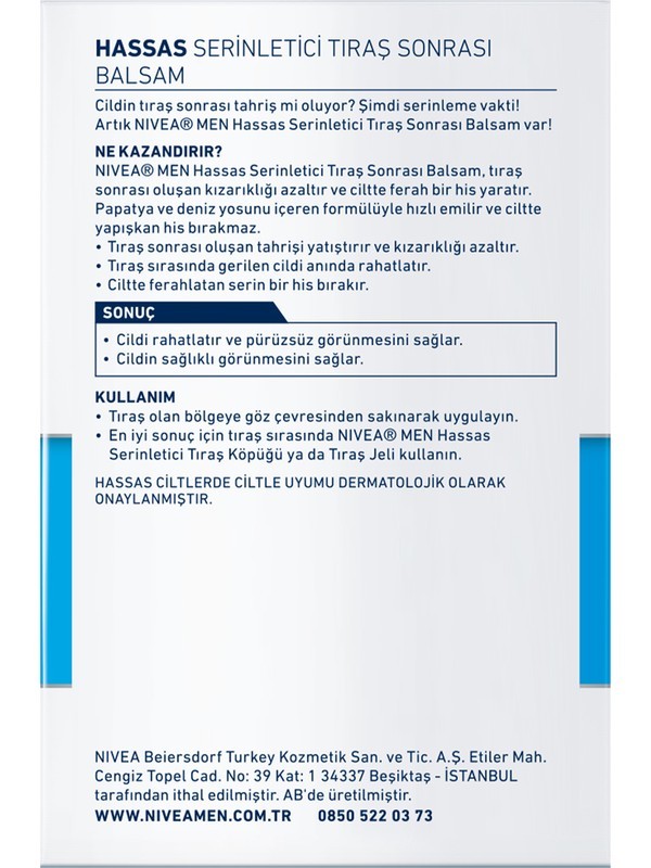 NİV.BALSAM HAS.SERİN.100ML 4715