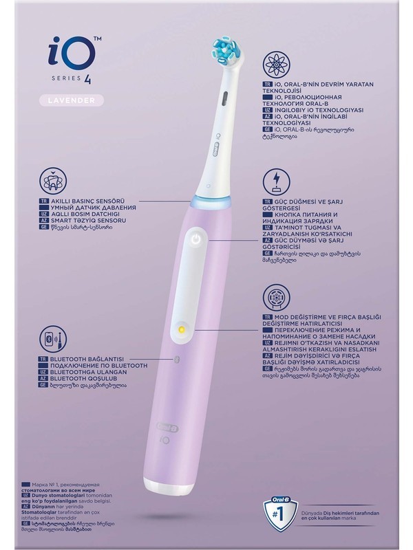 ORAL B ŞARJLI İO4 SERİES LİLAC ( 7383 )