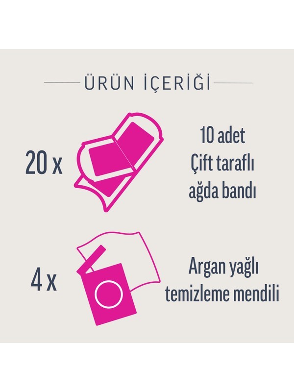 VEET PURE AĞDA BANDI HASSAS 20Lİ