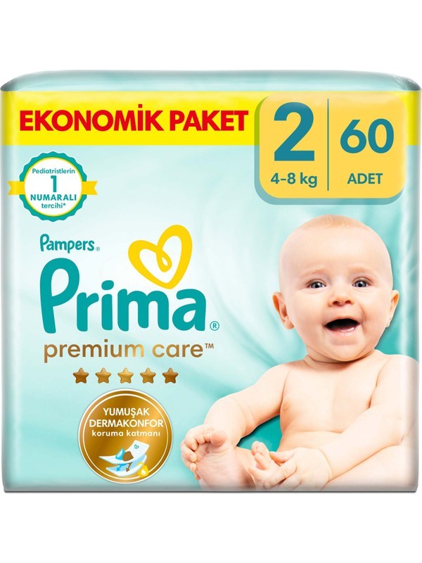 Prima Premium Care 5 Eko 2 Beden 60lı ( 2236 )