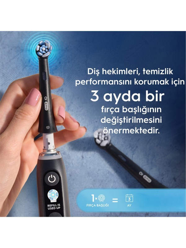 OB YEDEK BAŞLIK İO ULTİ.CLEAN BLACK 2Lİ 5269