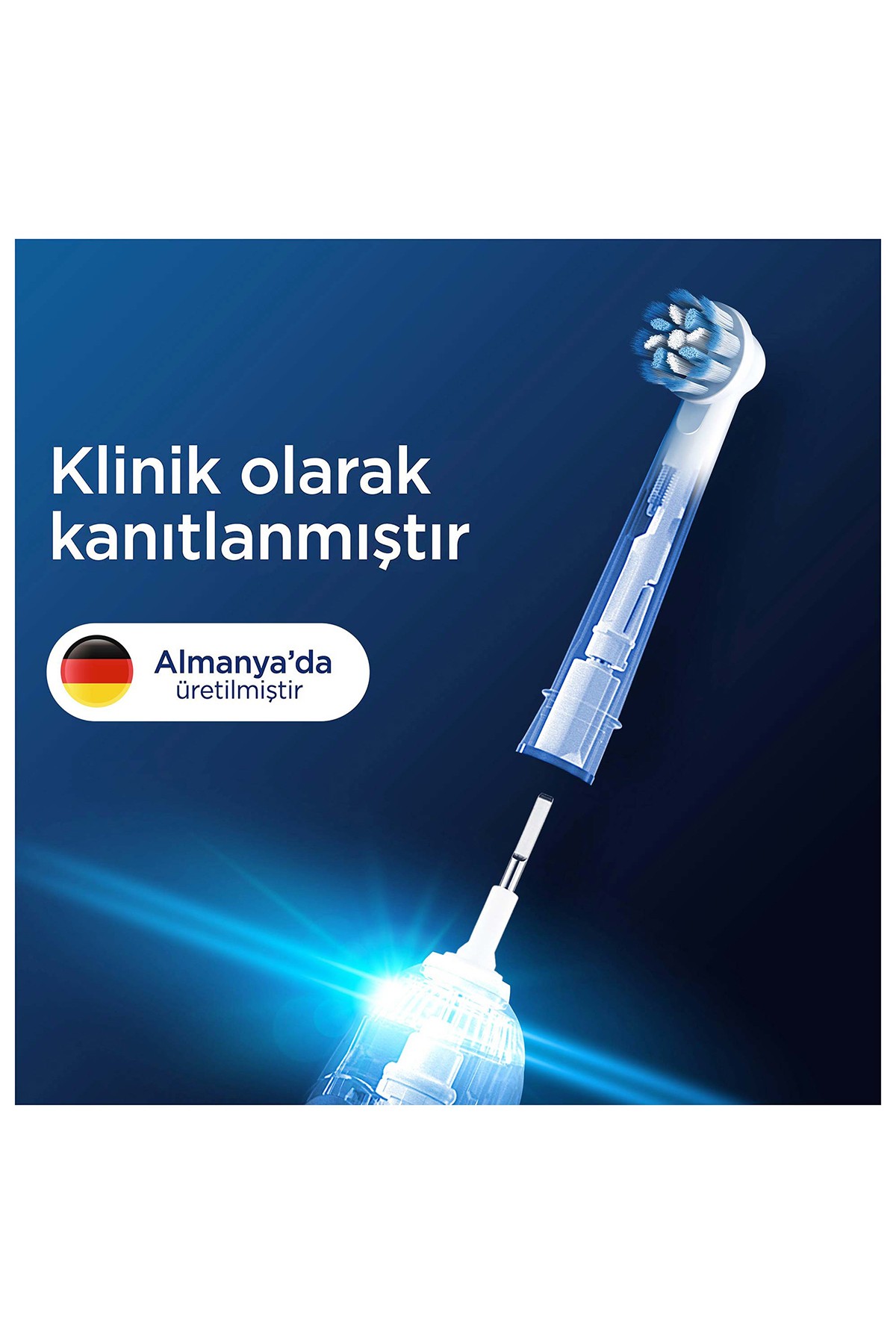 Oral B Sensitive Clean sarjlı Diş Fırçası Yedek Başlığı 2'li ( 6131 )